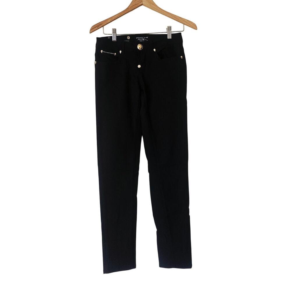 Speedway Jeans Indian Cowboy Bootcut Skull Pants, Size 29